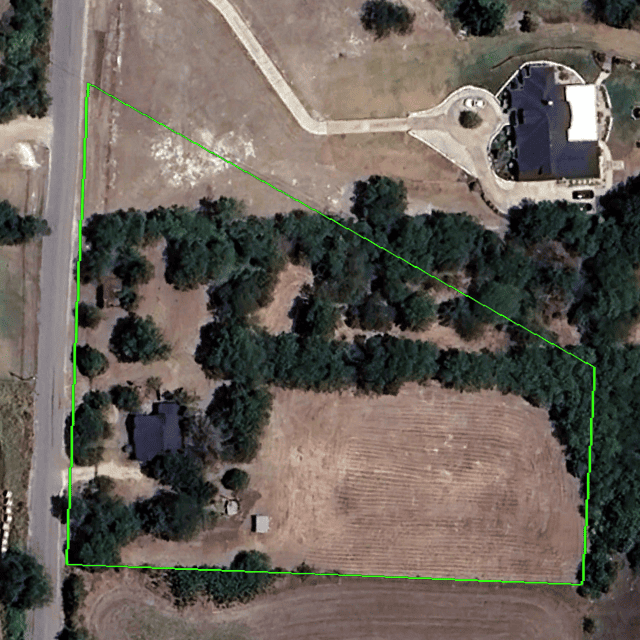Satellite image before change
